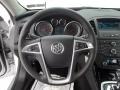 Ebony 2011 Buick Regal CXL Steering Wheel