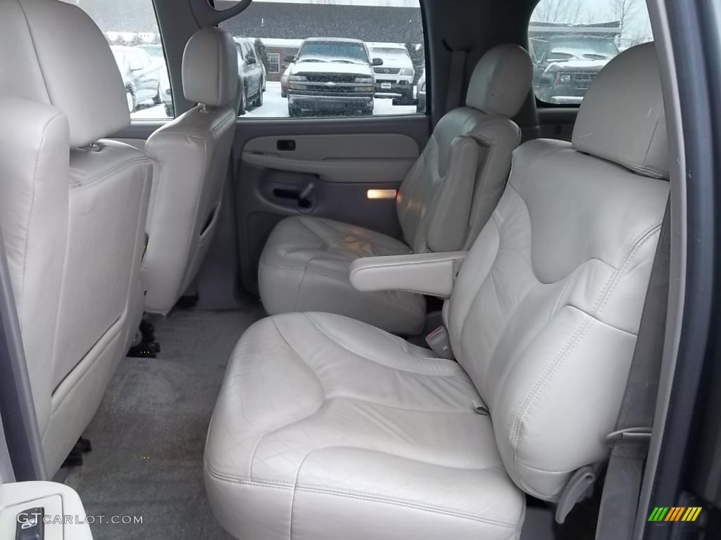 Graphite/Pewter Interior 2002 GMC Yukon XL SLT 4x4 Photo #43989836