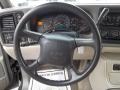 2002 GMC Yukon Graphite/Pewter Interior Steering Wheel Photo