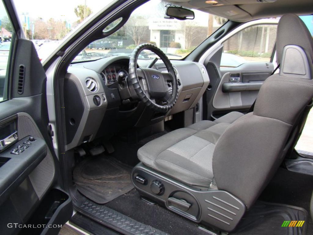 2005 F150 FX4 SuperCab 4x4 - Silver Metallic / Medium Flint Grey photo #9