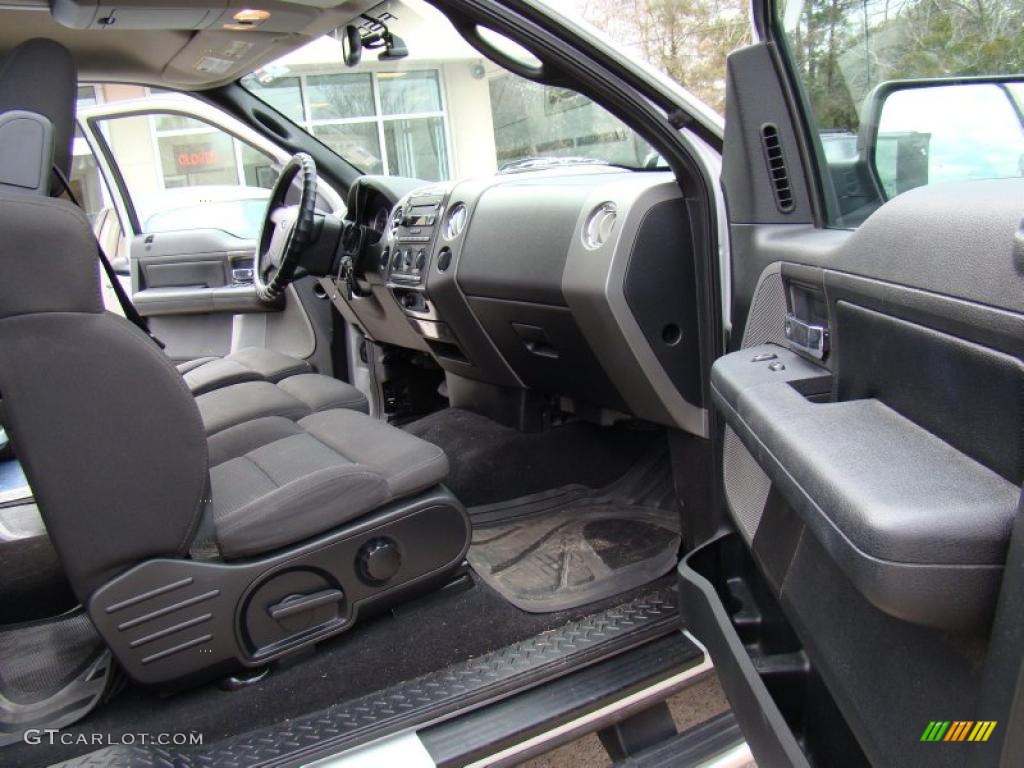 2005 F150 FX4 SuperCab 4x4 - Silver Metallic / Medium Flint Grey photo #14