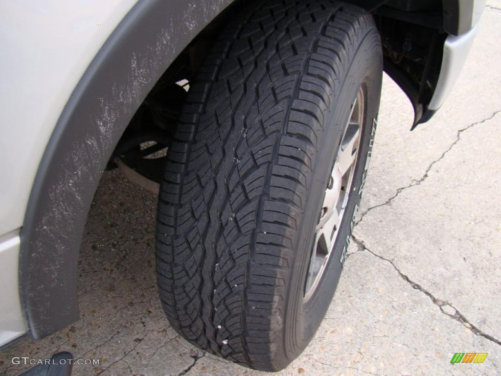 2005 F150 FX4 SuperCab 4x4 - Silver Metallic / Medium Flint Grey photo #29