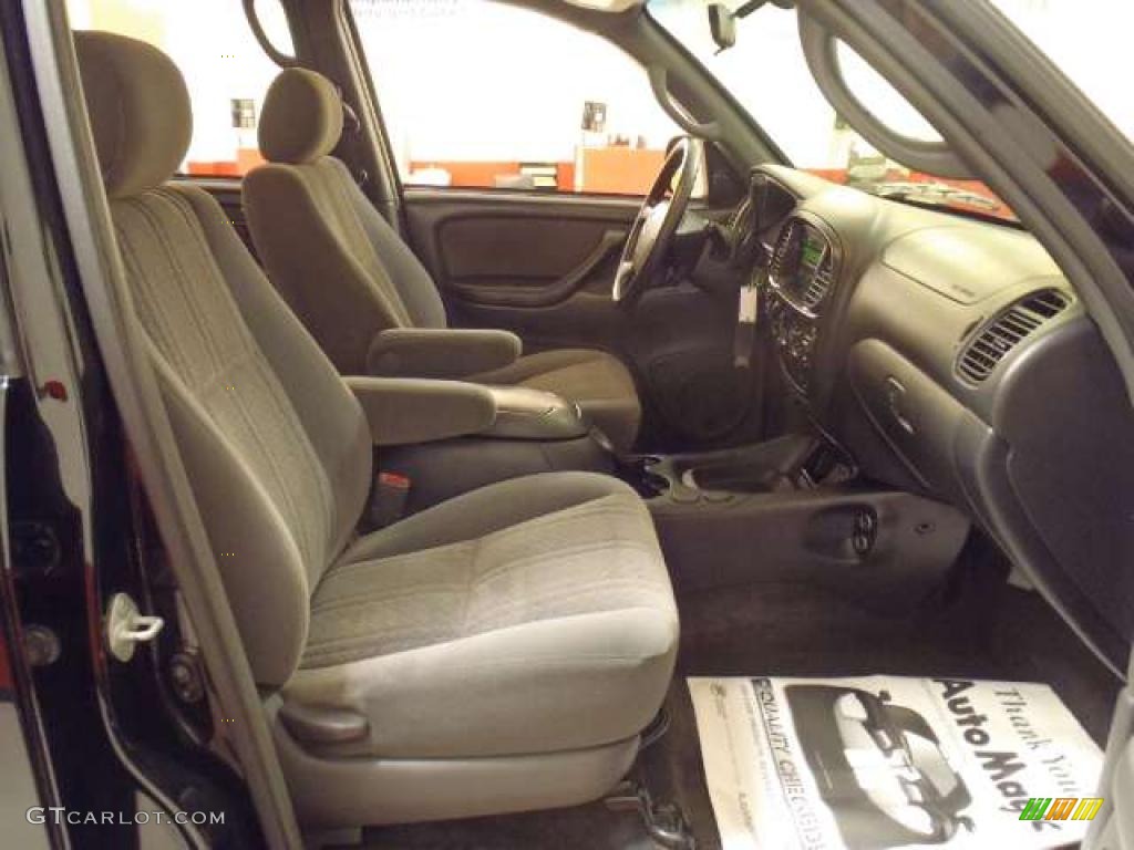 2005 Tundra SR5 Double Cab - Black / Light Charcoal photo #20