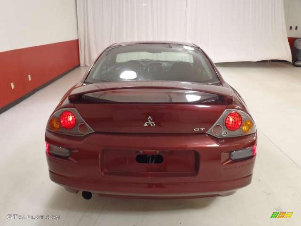 2003 Eclipse GT Coupe - Ultra Red Pearl / Midnight photo #5