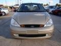2001 Jackpot Gold Metallic Ford Focus SE Sedan  photo #3