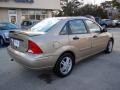 2001 Jackpot Gold Metallic Ford Focus SE Sedan  photo #8