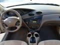 Medium Pebble 2001 Ford Focus SE Sedan Dashboard