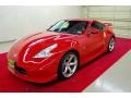 2009 Solid Red Nissan 370Z NISMO Coupe  photo #3