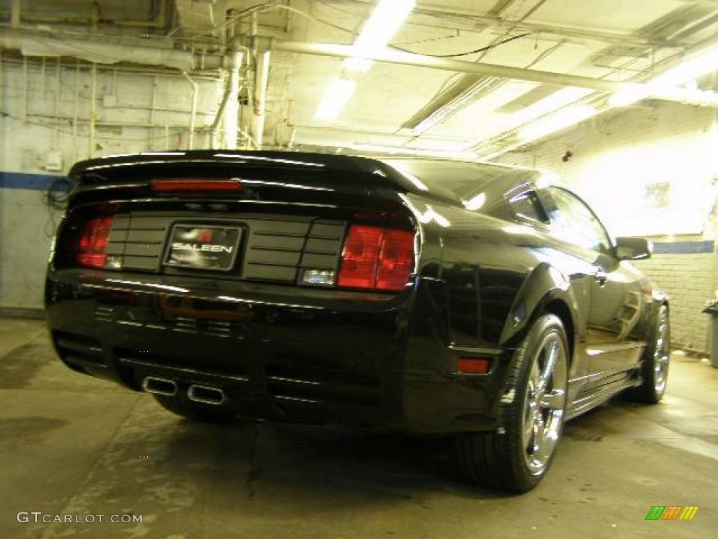 2007 Mustang Saleen S281 Supercharged Coupe - Black / Black Leather photo #5