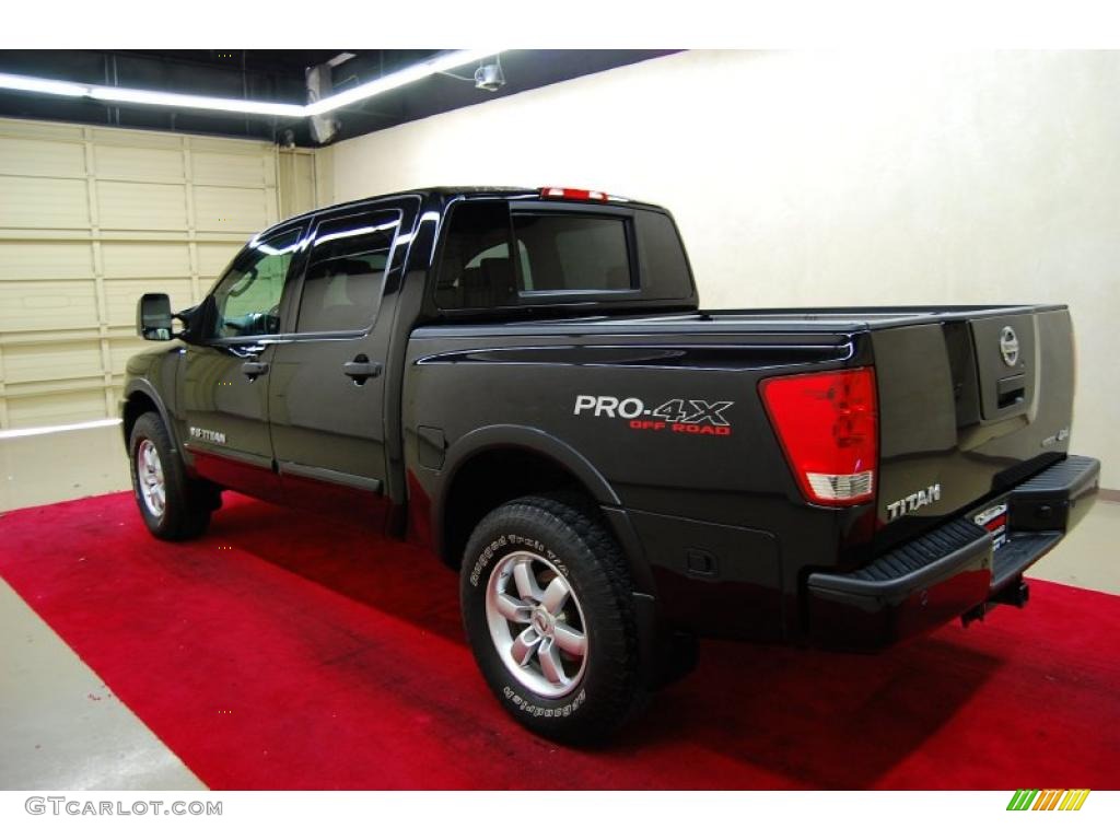2009 Nissan Titan PRO-4X Crew Cab 4x4 Exterior Photos