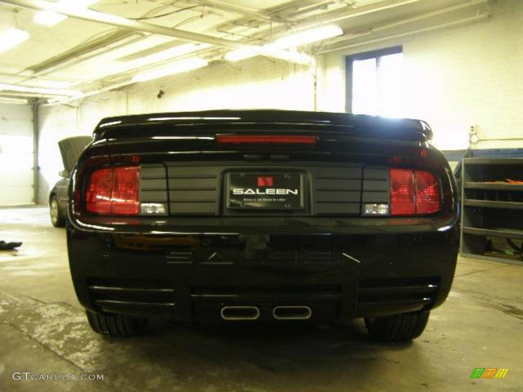 2007 Mustang Saleen S281 Supercharged Coupe - Black / Black Leather photo #6