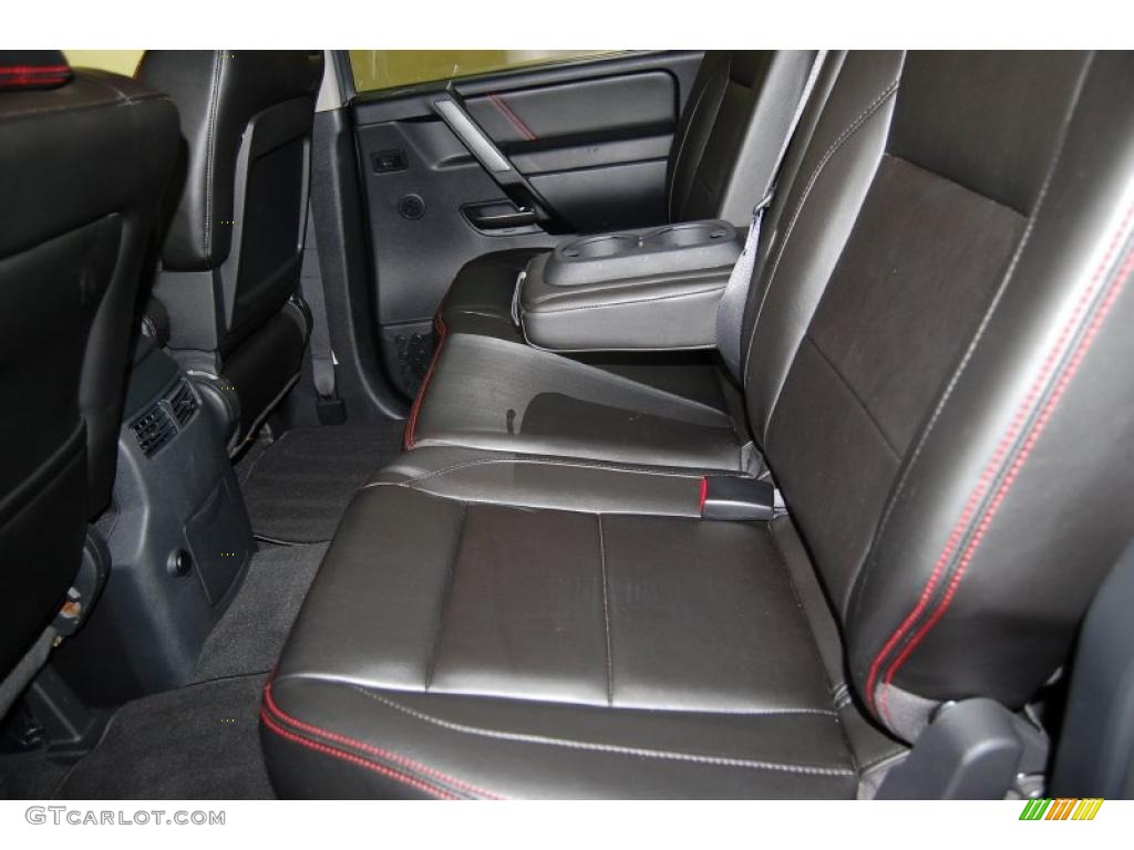 Pro-4X Charcoal Interior 2009 Nissan Titan PRO-4X Crew Cab 4x4 Photo #44003691