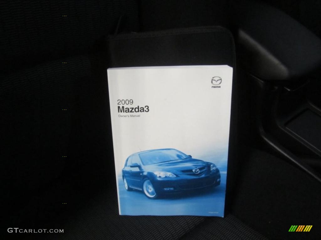 2009 MAZDA3 i Sport Sedan - Black Mica / Black photo #21