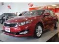 2011 Spicy Red Kia Optima EX  photo #2