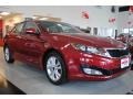 2011 Spicy Red Kia Optima EX  photo #8