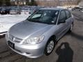 Satin Silver Metallic - Civic LX Sedan Photo No. 4