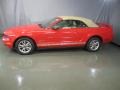 2005 Torch Red Ford Mustang V6 Deluxe Convertible  photo #3