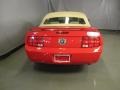 2005 Torch Red Ford Mustang V6 Deluxe Convertible  photo #10