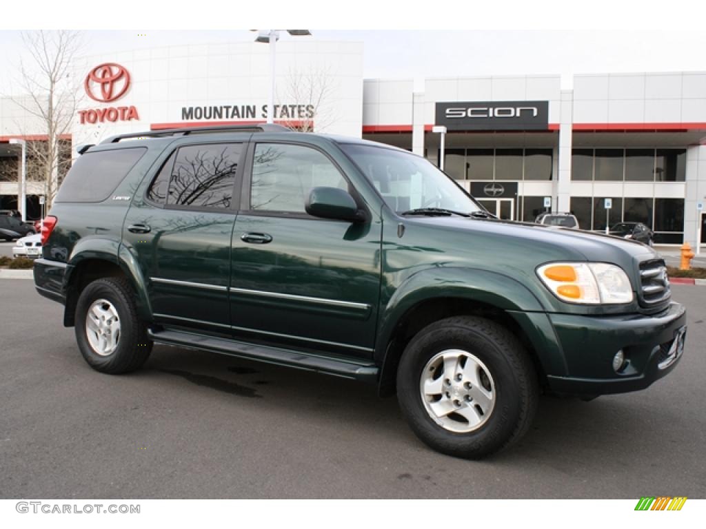 Imperial Jade Mica Toyota Sequoia