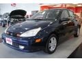 2001 Twilight Blue Metallic Ford Focus SE Sedan  photo #2