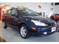 2001 Twilight Blue Metallic Ford Focus SE Sedan  photo #9