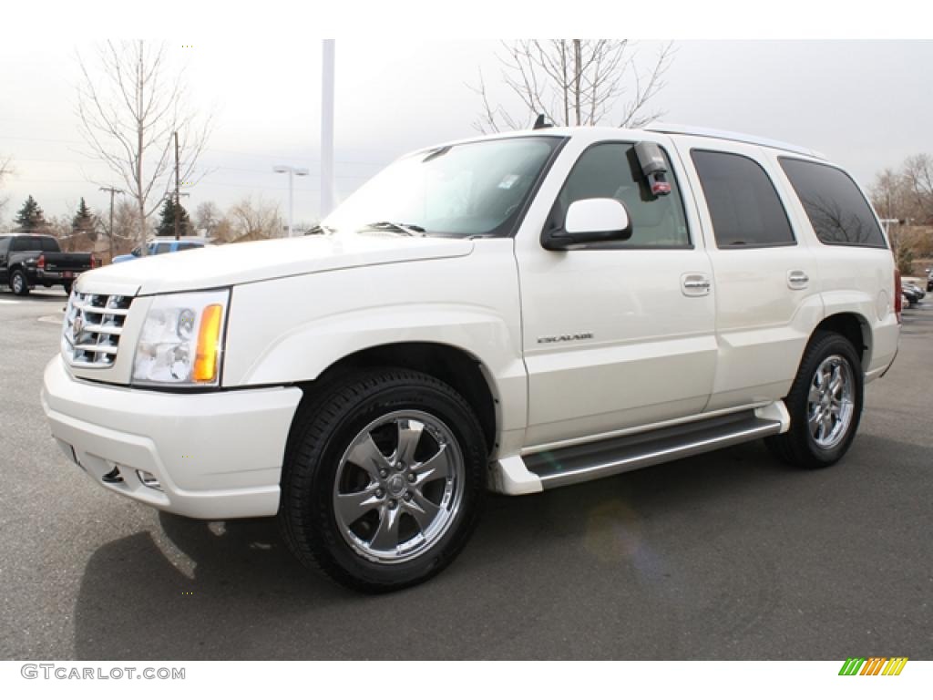 2006 Escalade AWD - White Diamond / Shale photo #5