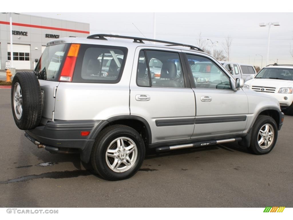 1999 CR-V EX 4WD - Sebring Silver Metallic / Charcoal photo #2