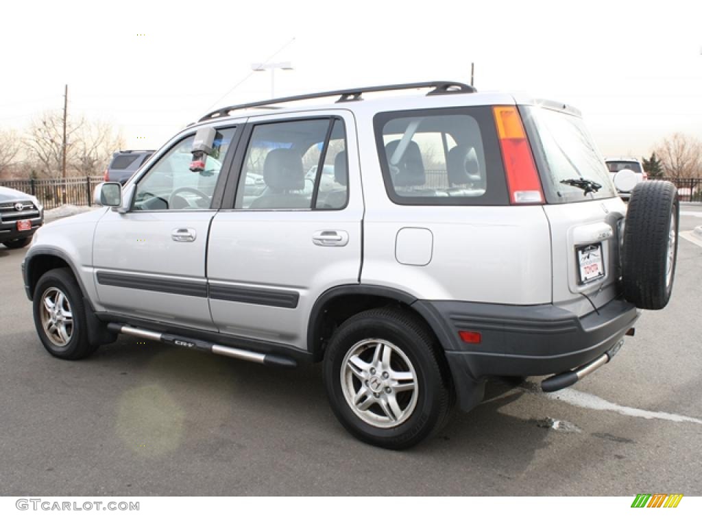 1999 CR-V EX 4WD - Sebring Silver Metallic / Charcoal photo #4