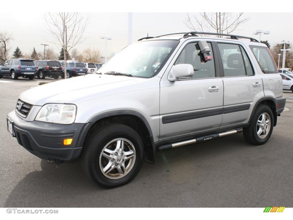 1999 CR-V EX 4WD - Sebring Silver Metallic / Charcoal photo #5