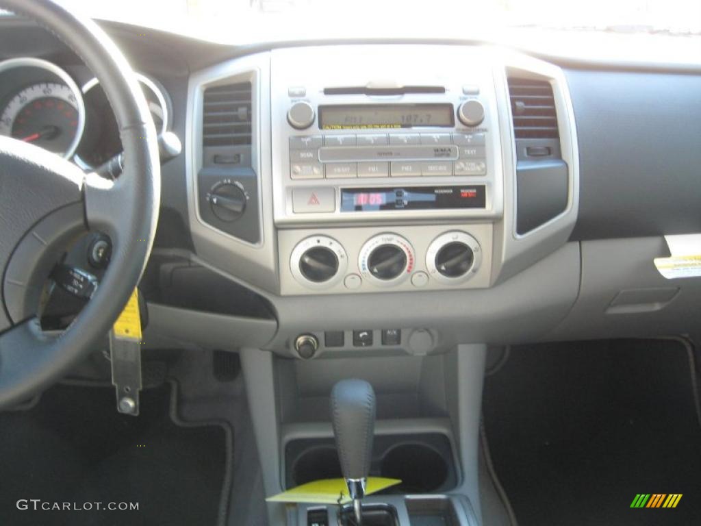 2011 Toyota Tacoma V6 TRD Sport Double Cab 4x4 Graphite Gray Dashboard Photo #44014384