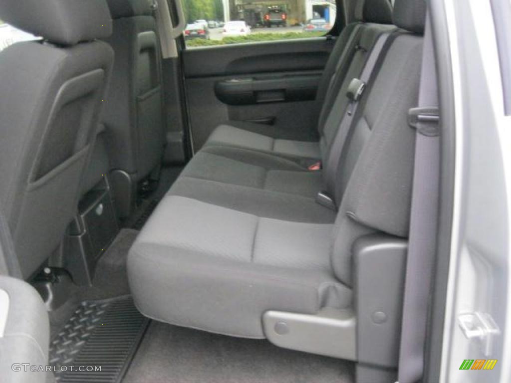 2011 Silverado 1500 LT Crew Cab - Sheer Silver Metallic / Ebony photo #6