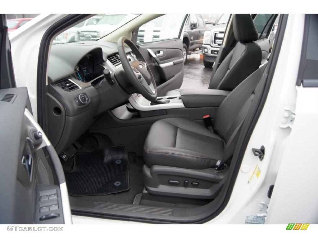 Charcoal Black Interior 2011 Ford Edge SEL AWD Photo #44018608