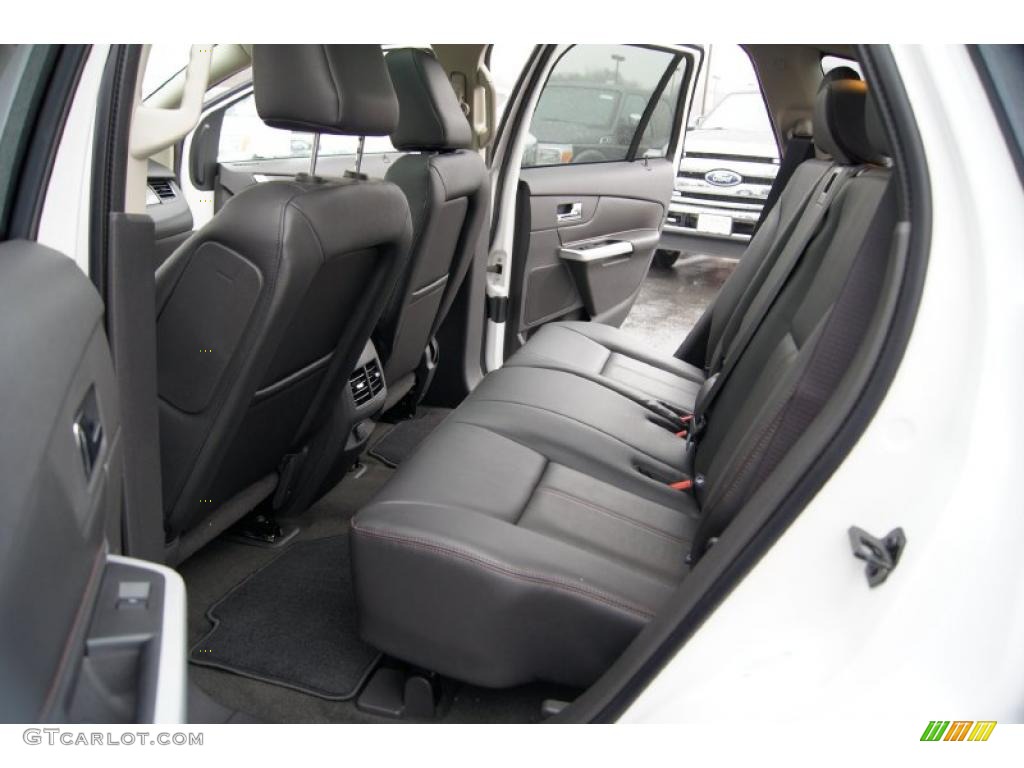 Charcoal Black Interior 2011 Ford Edge SEL AWD Photo #44018640