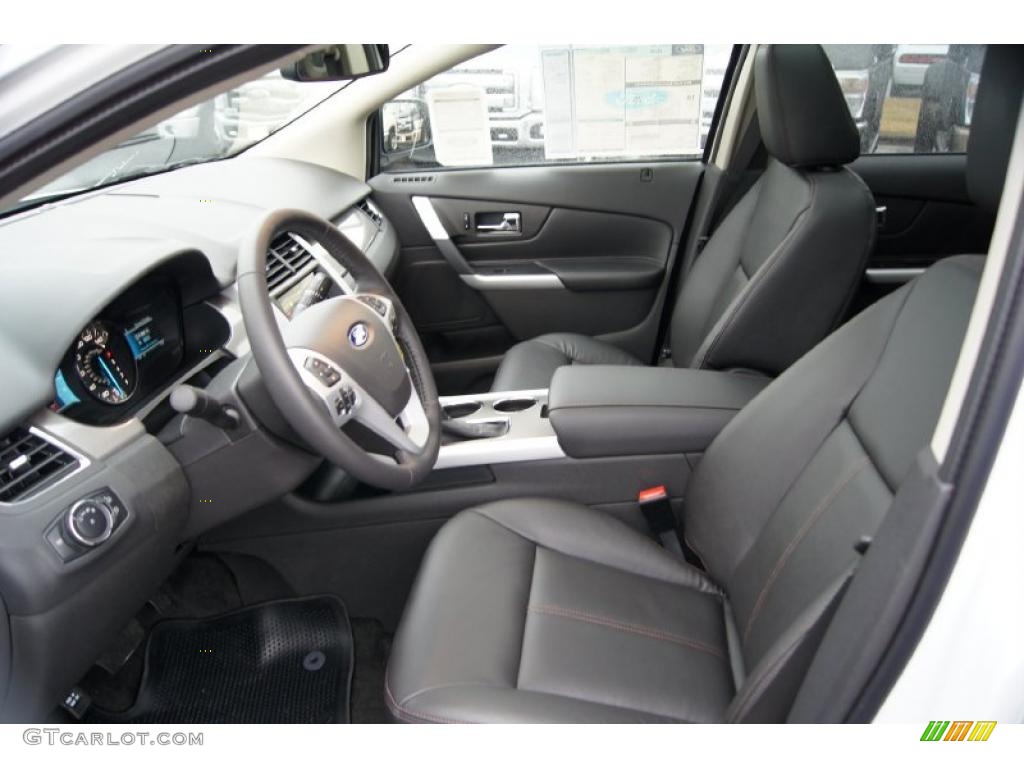 Charcoal Black Interior 2011 Ford Edge SEL AWD Photo #44018864