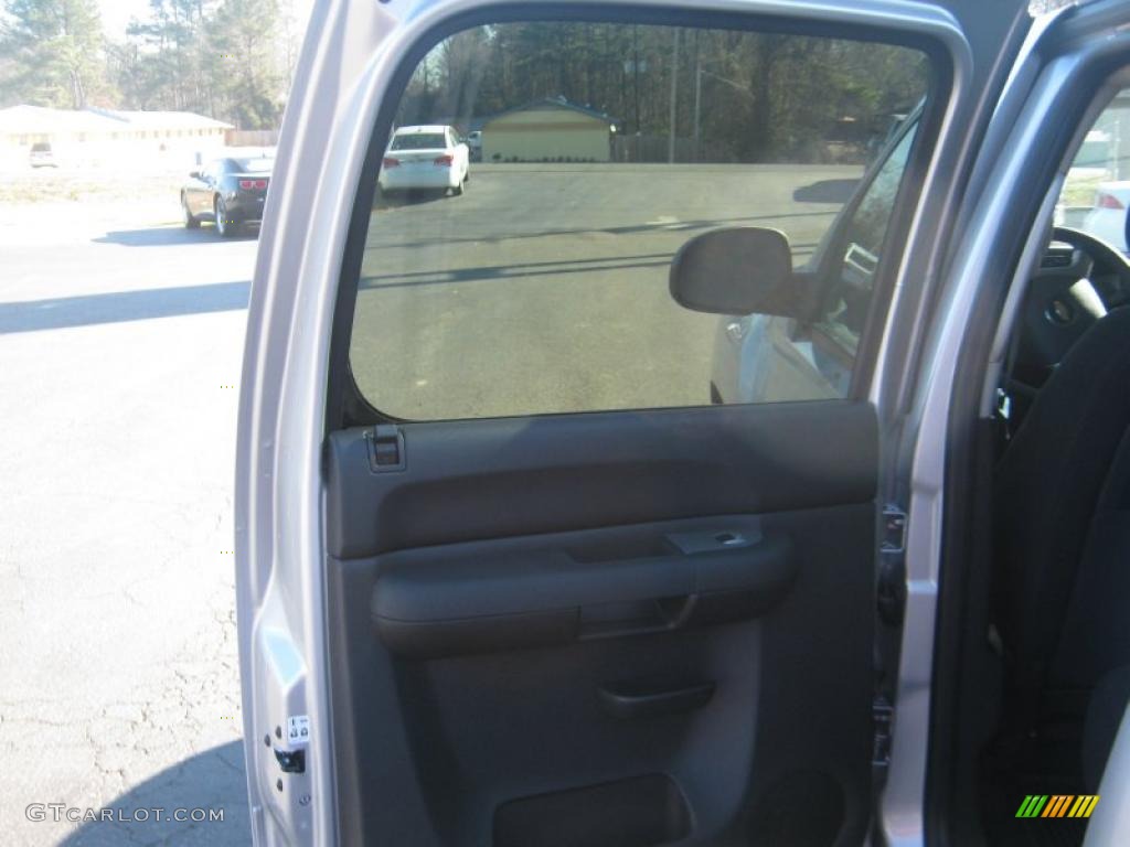 2011 Silverado 1500 LT Crew Cab 4x4 - Sheer Silver Metallic / Ebony photo #19