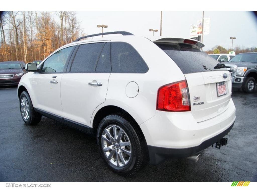 White Platinum Tri-Coat 2011 Ford Edge SEL AWD Exterior Photo #44019793