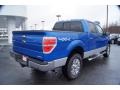 2011 Blue Flame Metallic Ford F150 XLT SuperCrew 4x4  photo #3