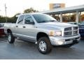 2004 Bright Silver Metallic Dodge Ram 2500 SLT Quad Cab 4x4  photo #2