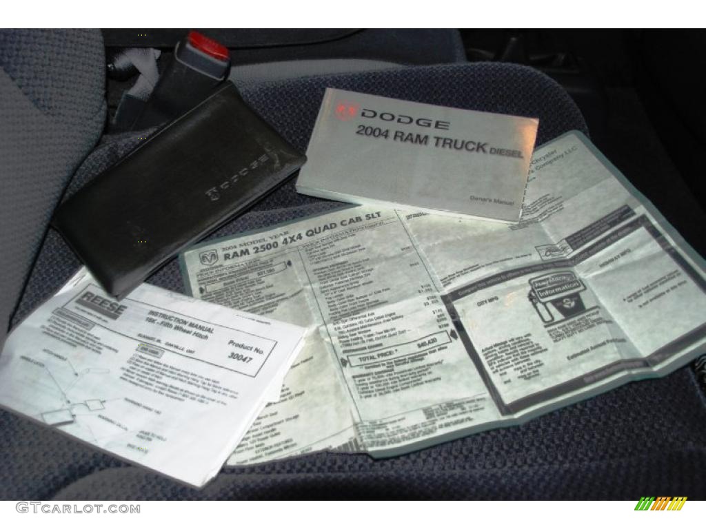 2004 Dodge Ram 2500 SLT Quad Cab 4x4 Window Sticker Photos