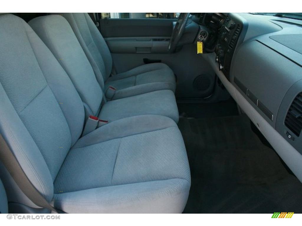 Dark Titanium/Light Titanium Interior 2007 GMC Sierra 1500 SLE Crew Cab Photo #44022392