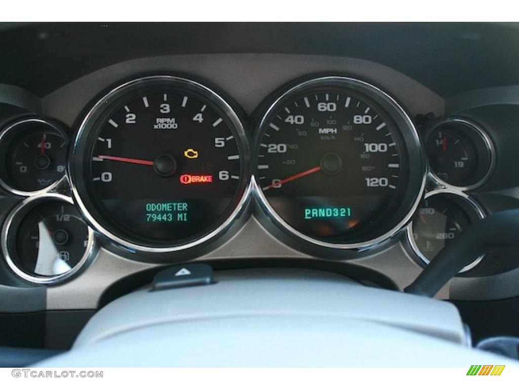 2007 GMC Sierra 1500 SLE Crew Cab Gauges Photo #44022440