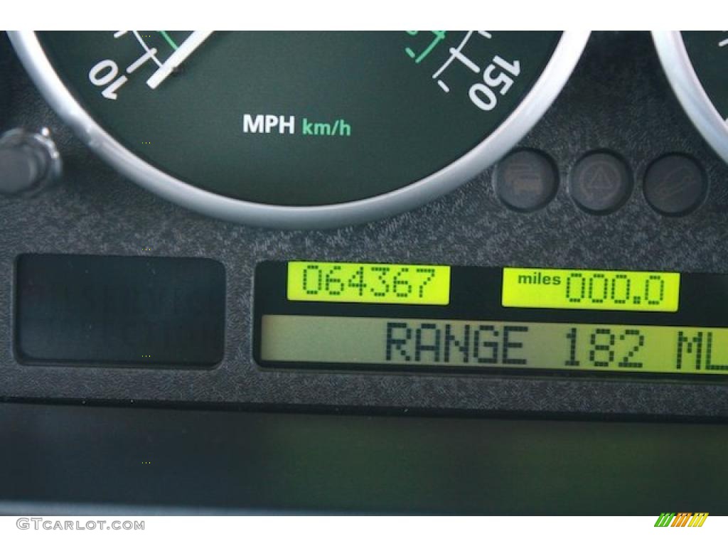 2004 Range Rover HSE - Giverny Green Metallic / Charcoal/Jet Black photo #16