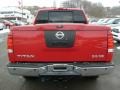 2005 Red Alert Nissan Titan SE Crew Cab 4x4  photo #6