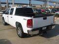 2008 Summit White GMC Sierra 1500 SLE Crew Cab 4x4  photo #3