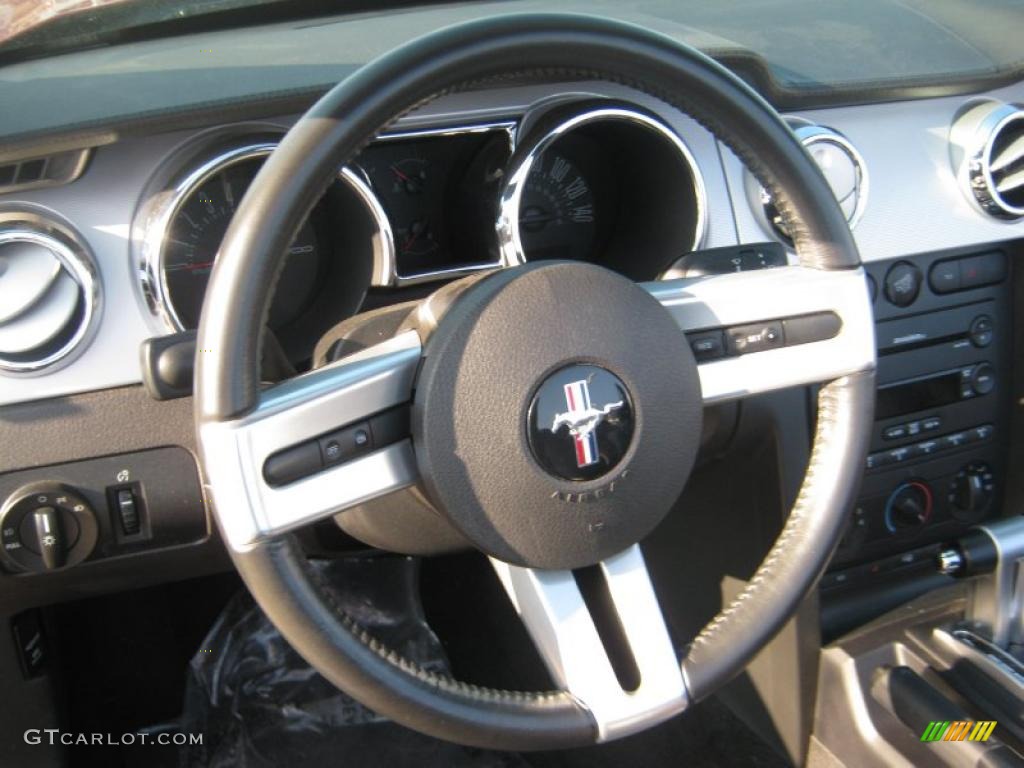 2007 Mustang GT Premium Convertible - Redfire Metallic / Dark Charcoal photo #11