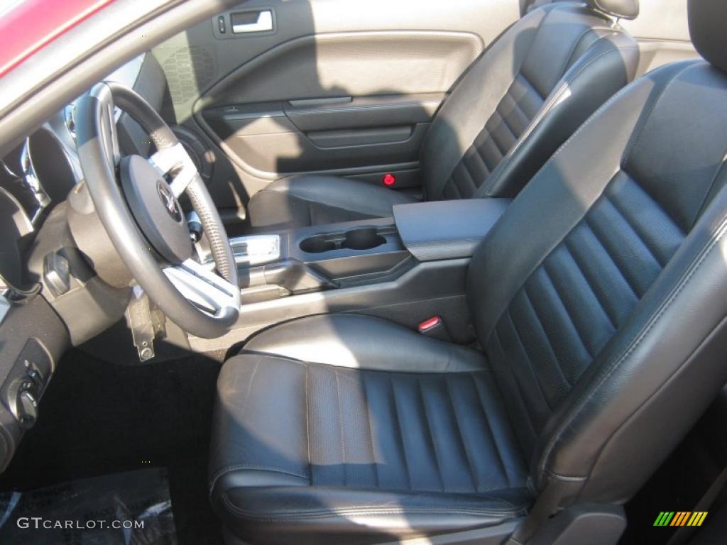 2007 Mustang GT Premium Convertible - Redfire Metallic / Dark Charcoal photo #14