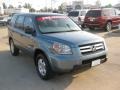 2007 Steel Blue Metallic Honda Pilot LX  photo #7