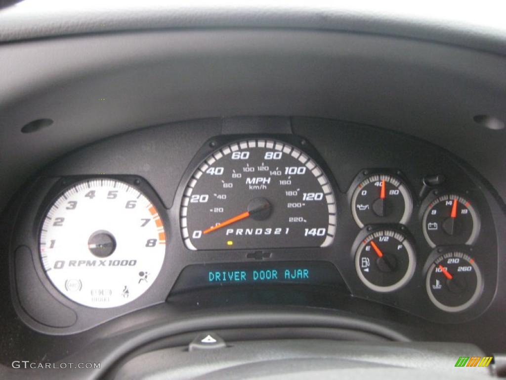2008 Chevrolet TrailBlazer SS 4x4 Gauges Photo #44028329