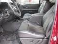 Ebony 2008 Chevrolet TrailBlazer SS 4x4 Interior Color