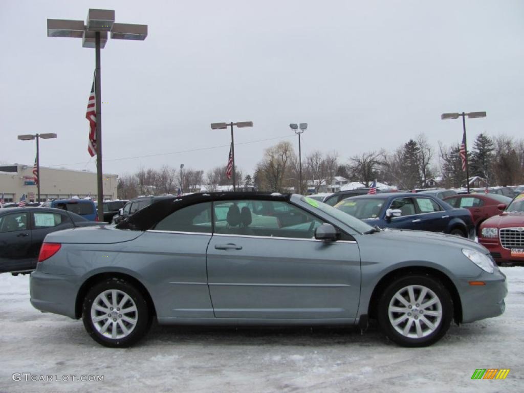 2010 Sebring Touring Convertible - Silver Steel Metallic / Dark Slate Gray photo #21